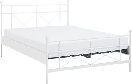 Maxi Bed Milano 2-persoons - 140 x 210 cm - wit
