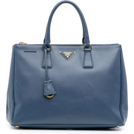 Tweedehands Grote Saffiano Lux Galleria Double Zip Tote