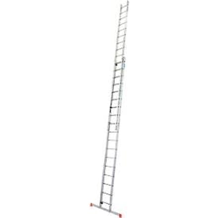 Krause aluminium touwladder ROBILO 129871, 2 x 18 sporten