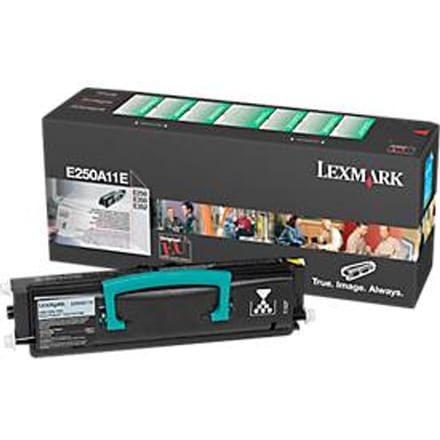 Lexmark E250A11E toner cartridge zwart (origineel)