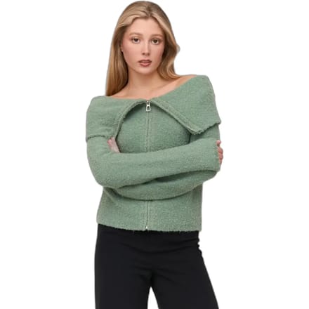 Vrouwen cardigan met grote kraag 24 Colours