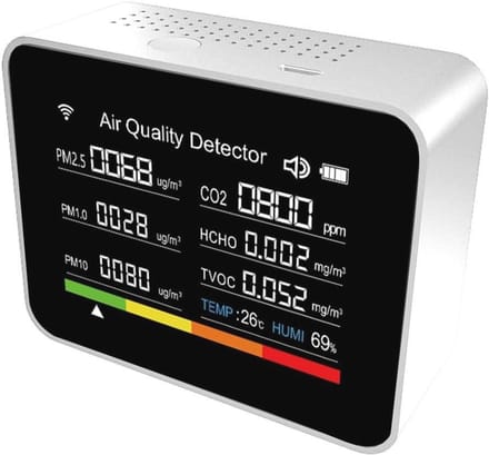 13-in-1 Binnen Luchtkwaliteit Meter met WiFi en App Monitor