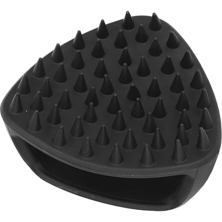 Siliconen Baard Scrubborstel Zacht Comfortabel Flexibel Multifunctioneel Siliconen Baard Exfoliator black