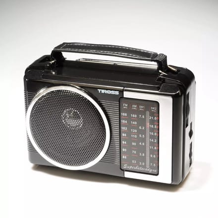 Tiross TS-460 - Draagbare Radio - AM/FM/SW - Telescoopantenne - Netwerk/Batterij Voeding