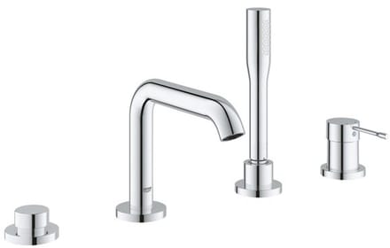 Grohe Essence 4-gats badrandcombinatie met omstel Chroom