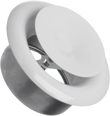 Rond Ventilatierooster Ø 150mm - Verstelbare Schijfklep voor Optimale Luchtcirculatie