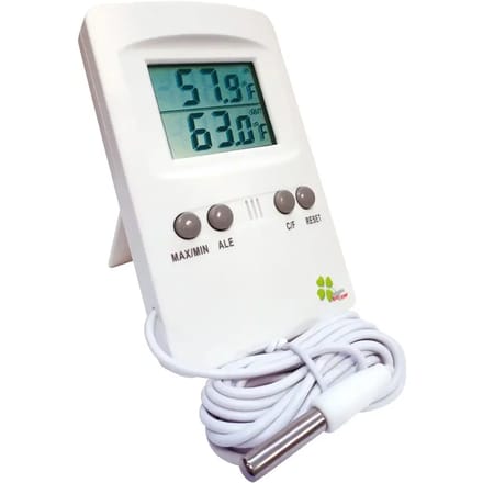 Thermometer voor binnen en buiten dubbele weergave Kamer