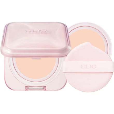 Kill Cover Mesh Glow Essential Cushion Set avec Recharge 21N LINEN 15 g / 0.52 oz. x 2 pièces white