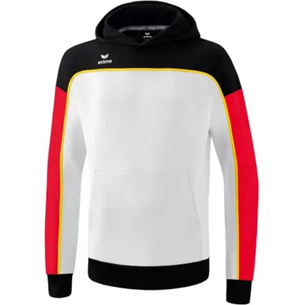 Erima Change Sweatshirt Met Capuchon Kinderen - Rood / Zwart / Wit | Maat: 152