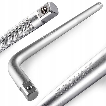 FORCEKRAFT Serie - L-type Dopsleutel - 1/2" - 250mm - Cr-V Staal