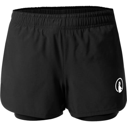 Quiet Please Match 2in1 Shorts Meisjes-Zwart,Wit