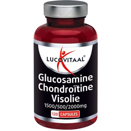 lucovitaal - Glucosamine Chondroïtine Visolie 120 Capsules