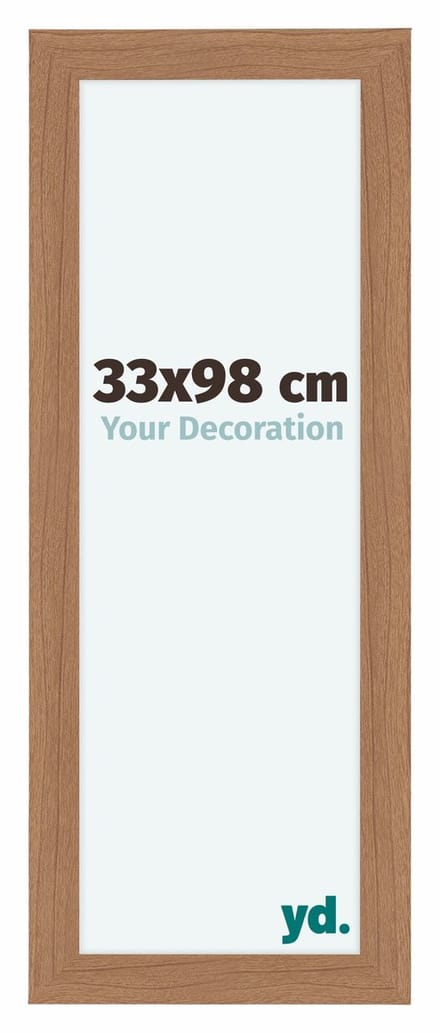 Your Decoration - Fotolijst 33x98 cm - MDF - Notenhout Licht - Como