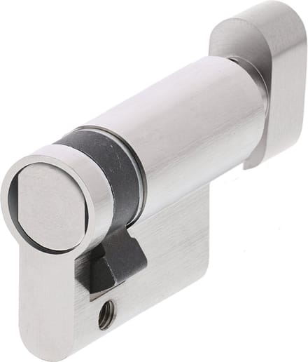 AXA Enkele Knopcilinder - Security - Cilinderslot - SKG2 - Vernikkeld - 45/10 mm