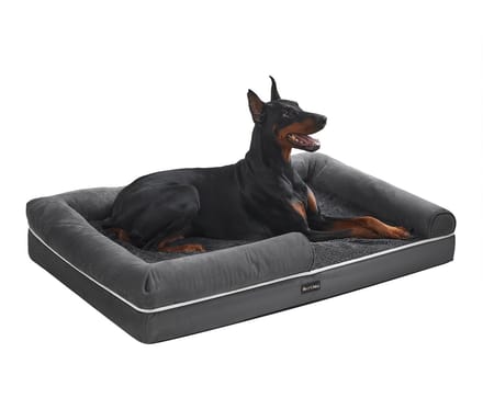 Feandrea - Hondenmand - Afneembare Hoes - Zachte Vulling - Antislip