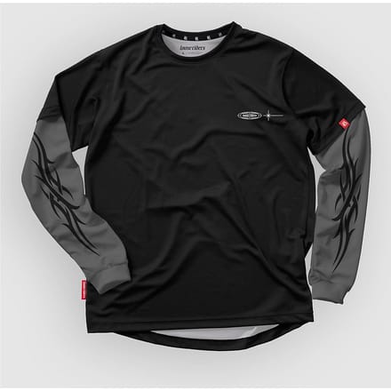 Loose Riders Neo Tribe Long Sleeve Jersey zwart