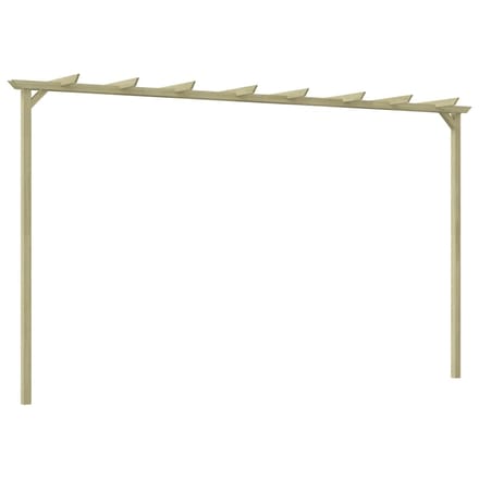 vidaXL - Pergola - 360x200x60 - cm - geïmpregneerd - grenenhout