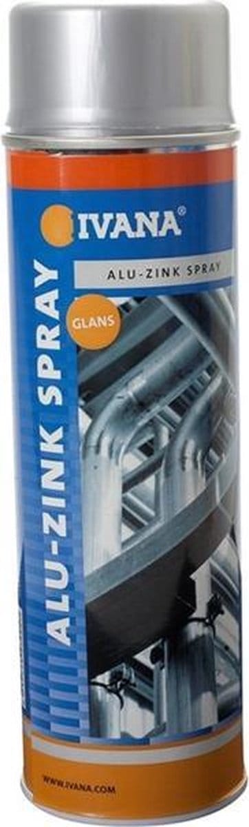 Ivana Alu-Zinkspray Glanzend 500ml