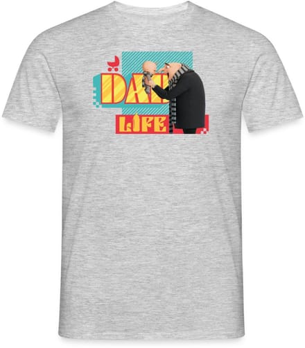 Minions Dad Life Gru En Gru Junior T-Shirt Heren