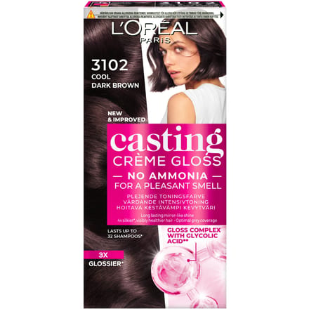 L'Oréal Paris L'Or&eacute;al Paris Casting Creme Gloss 3102 Cool Dark Brown 1 st