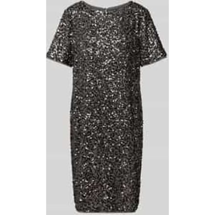 Korte Glinsterende Mousseline Jurk Dames COMMA