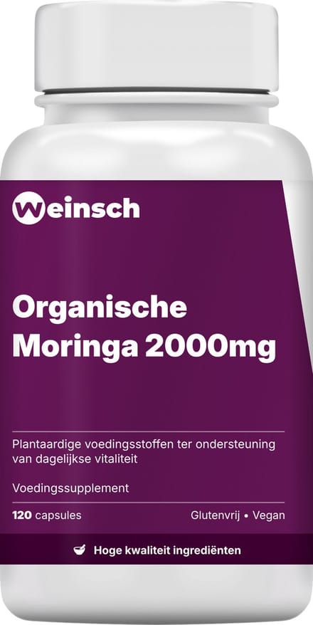 Weinsch Organische Moringa 2000mg | 1000mg | 120 capsules