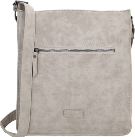 Beagles Cabrera Schoudertas Dames - Crossbodytas met verstelbare schouderband - Tas van Imitatieleder - Grijs