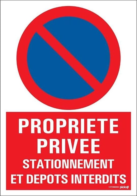 Pickup bord panneau 23x33 cm Combi - Propriete Prive