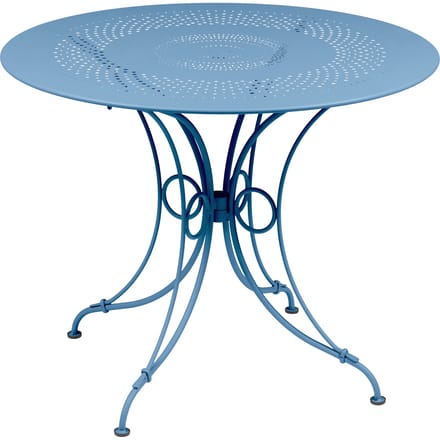 Fermob 1900 tafel - E1 Maya blauw - Ø 96