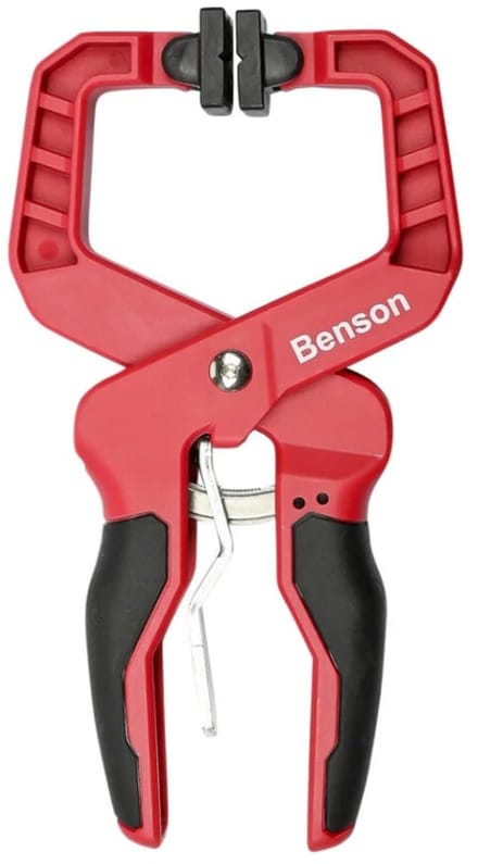 Benson Zeilklem met ratel - 45 mm opening - 100 mm lengte - Sterke grip