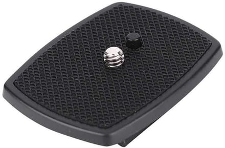 Quick Release Plate 35x35mm - Camera Montage - 1/4 Schroef - Geschikt voor Yunteng - ABS Plastic - Optimale Prestaties - Cameraplaat