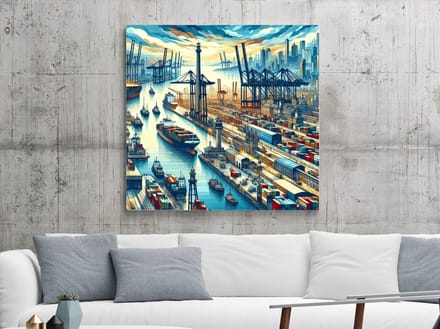 Kunstprint | Wanddecoratie | Dibond | 60 × 60 cm