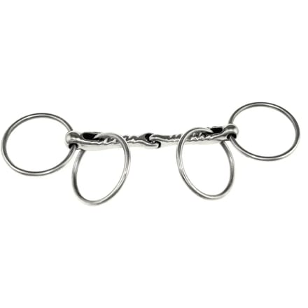 Mors 2 ringen voor paard stevig rond Umbria Equitazione