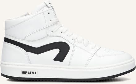 Hip H1965 Sneakers Jongens - Leren Sneaker - Wit - Maat 32