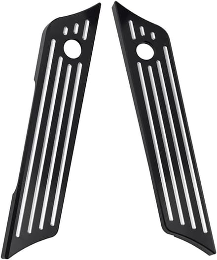 Saddle Bag Lock Covers voor Harley Davidson Touring en Electra Glide Ultra 2014-2023 - Duurzame Bescherming en Veiligheid