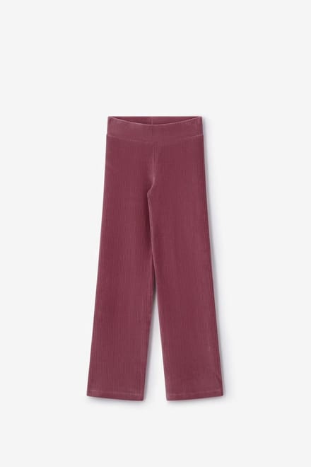 Sissy-Boy - Roze rib straight legging