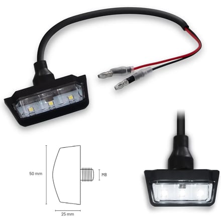 Feu achterplaat voor motor Taac LT01