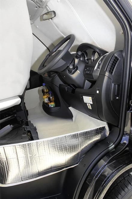 Voetruimte Isolatie - Camper Isolatie - Comfort Verhoging - Zeer Efficiënt - 1 Vierkante Meter - Beige