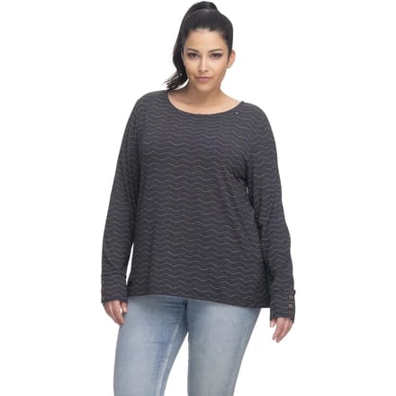 Dames-T-shirt met lange mouwen Ragwear Malka Plus