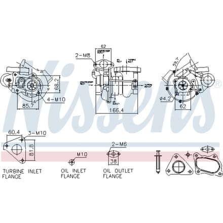 Supercharger, drukvulling NISSENS 93732