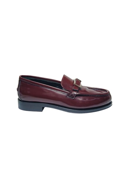 B00080-MMVA11-6024-170 Sergio Rossi Vrouwen leren Bordeaux