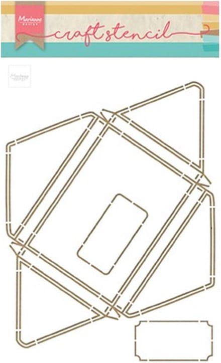 Marianne Design Craft stencil - Envelope - A4