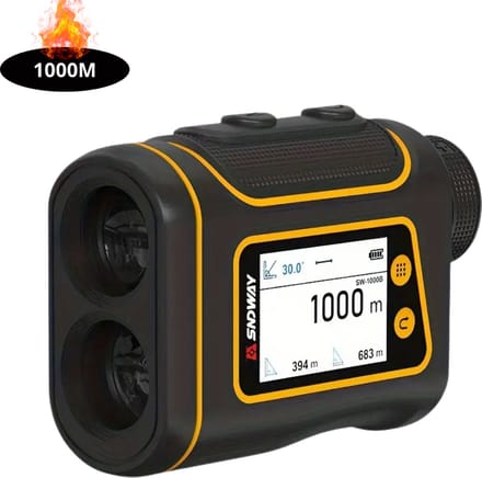Nivard Afstandsmeter - Laser - Afstandmeter - Rangefinder - Digitaal - Golf - 1000M- Zwart