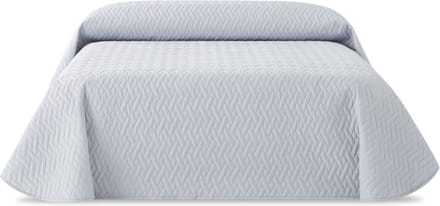 Waterproof bedsprei - Kinderledikant - urine bestendig - Spreimaat 70/140cm - Lichtgrijs