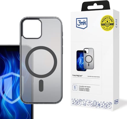 Apple Iphone 15 Plus - 3Mk Frosty Magcase Zwart