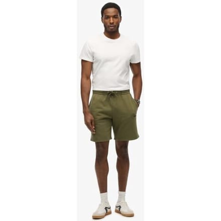Superdry Short met Micrologo Groen Grootte: S