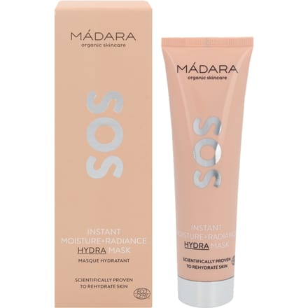 Mádara Sos Hydra Moisture+ Radiance Mask: "Sos Hydra Vocht+ Stralingsmasker