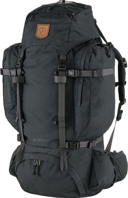 Fjällräven trekkingrugzak rugzak Singi Kajka 65 M / L Backpack Coal Black zwart