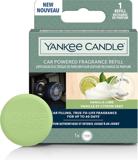 Yankee Candle Car Powered Fragrance Refill Vanilla Lime