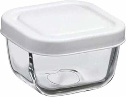 Pasabahce Snowbox - Vershoudbakjes Met deksel - Set van 4 - 275 ml